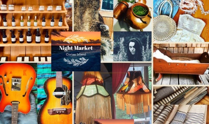 Several arts and goods are pictured in a collage.