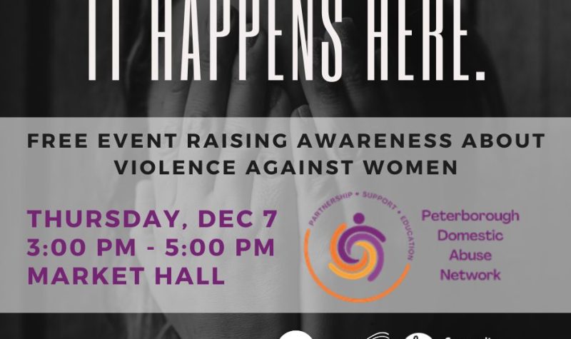 An example of one of the upcoming events for the 16 Days of Activism against Gender-based Violence