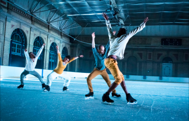 La compagnie montréalaise de patinage contemporain présentera une version différente de cet art de la scène en utilisant la glace, des patins et des mouvements glissés. Image : Gracieuseté, Patin Libre
