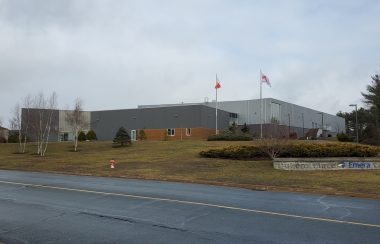 exterior of a recreational facility