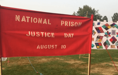 Prison Justice Day flag