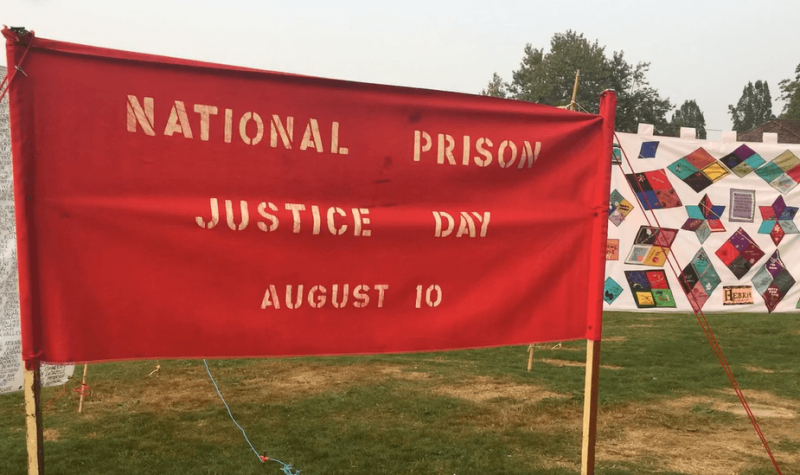 Prison Justice Day flag