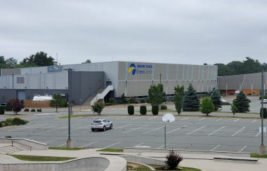 The exterior of a recreation facility