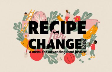 Recipe for Change illustrated banner