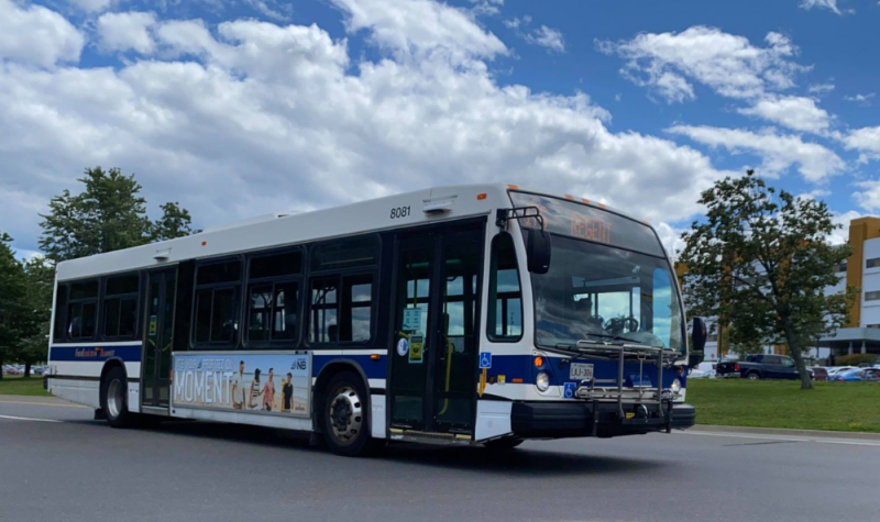 Un autobus de Fredericton Transit