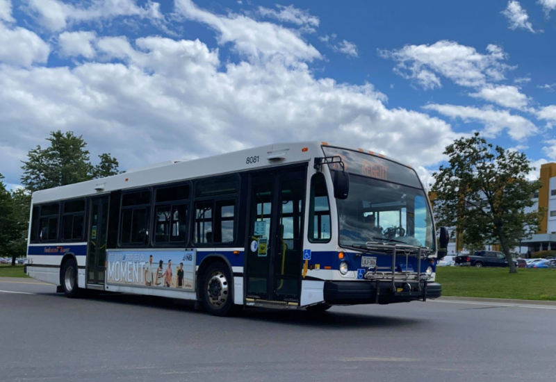 Un autobus de Fredericton Transit