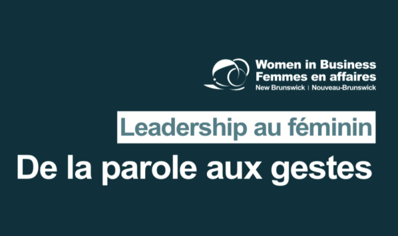 Le logo du projet Leadership au féminin