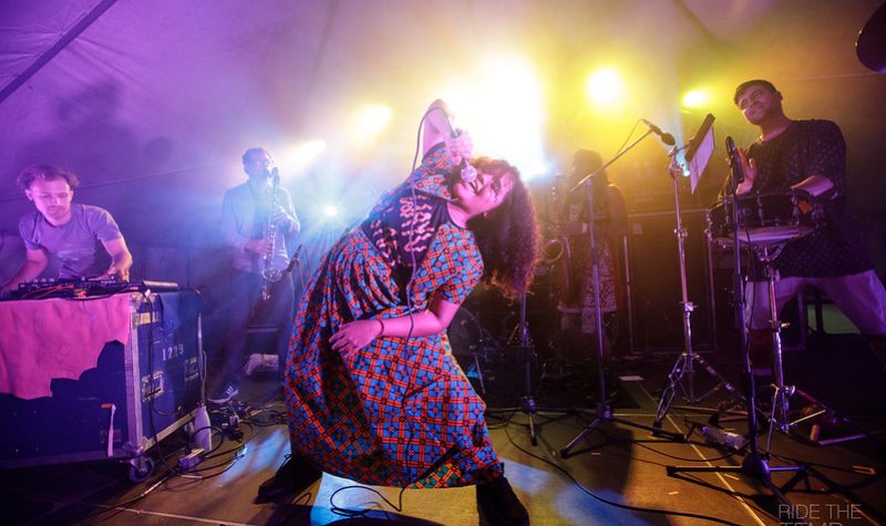 Lido Pimienta performing at a pre-COVID Sappyfest in 2017. Photo: Tiana Feng.