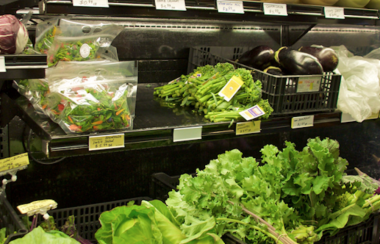 Fresh produce in the Gibsons’ Public Market. Photo credit: Flickr – Rebecca Bollwitt