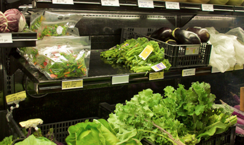Fresh produce in the Gibsons’ Public Market. Photo credit: Flickr – Rebecca Bollwitt