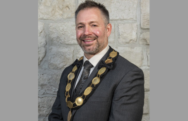 Kelly Linton, Warden of Wellington County and Mayor of Centre Wellington, in a headshot