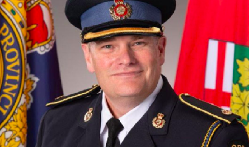 Inspector Paul Richardson took over command of the Wellington County OPP Detachment on August 5, 2020.