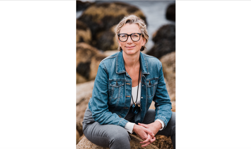Oceanography department chair Katja Fennel smiling for a portrait photo.