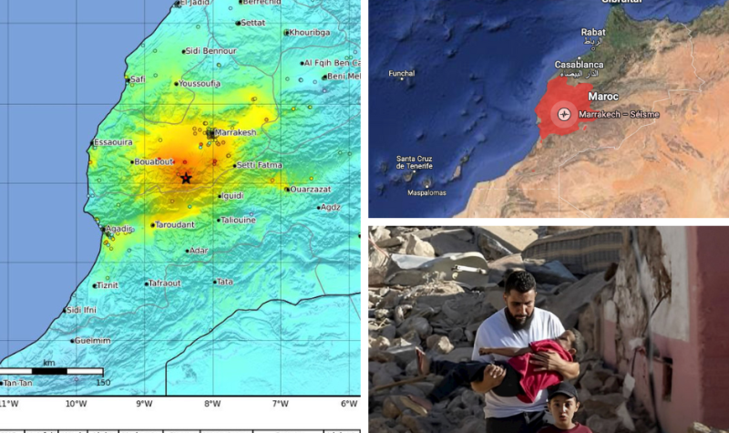 Séisme au Maroc
