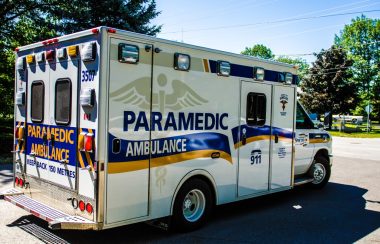 Ambulance du Service paramédique de Simcoe