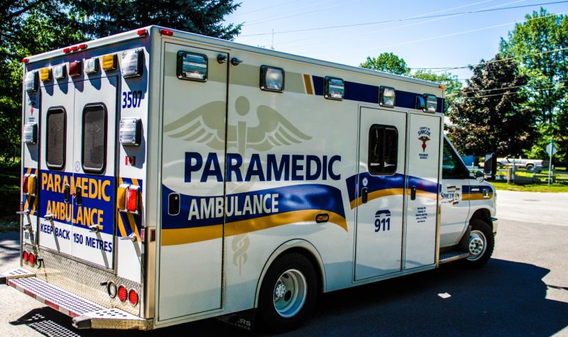 Ambulance du Service paramédique de Simcoe