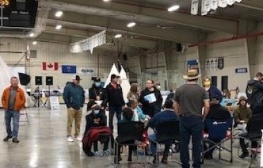 People gather at first time ever Treaty 6 day in Dale Fraser Arena