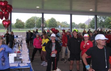 Des participant à la journée Terry Fox 2019 à Perkinsfield Ontario