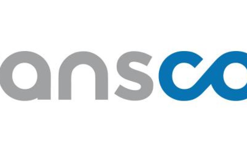 The blue and white logo for Transcollines