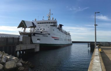 A photo of the current ferry operated by CTMA
