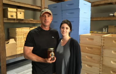 Derek Nantel and Nicole Johnson have just opened up a UA Honey store at 95 Bridge Street in Sackville. Photo: Erica Butler