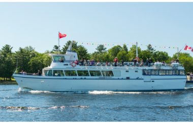 Bâteau de croisière sur la Baie Georgienne