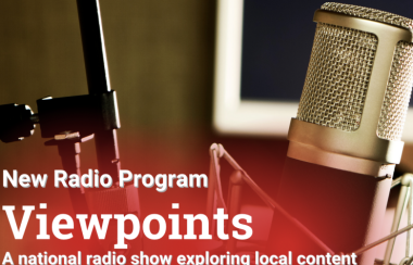 Episode 26 of the Viewpoints national radio show