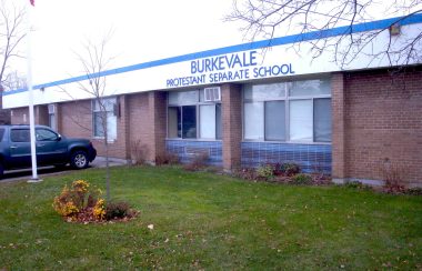 Façade de l'école Birkvale Protestant Separate School