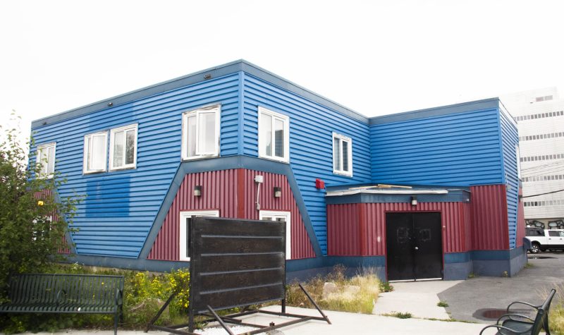 Le site qui était proposé par le GTNO pour y établir un Centre de jour temporaire à Yellowknife.