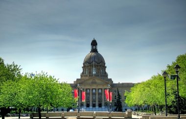 Parlement albertain à Edmonton.