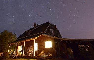 A farm house on the outskirts of Smithers, BC. Property values in Northern BC are at some of the highest on record. Source: Daniel Mesec