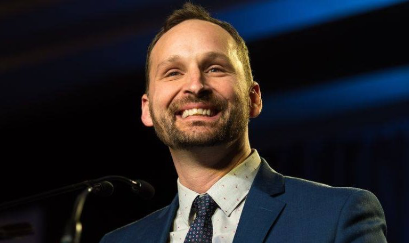 Ryan Meili, chef du Nouveau Parti Démocratique de la Saskatchewan