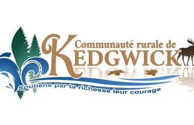 Nouveau de logo de la communauté rurale de Kedgwick