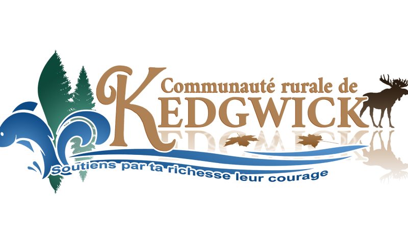 Nouveau de logo de la communauté rurale de Kedgwick