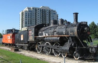 Locomotive 1531 du musée du comté de Simcoe