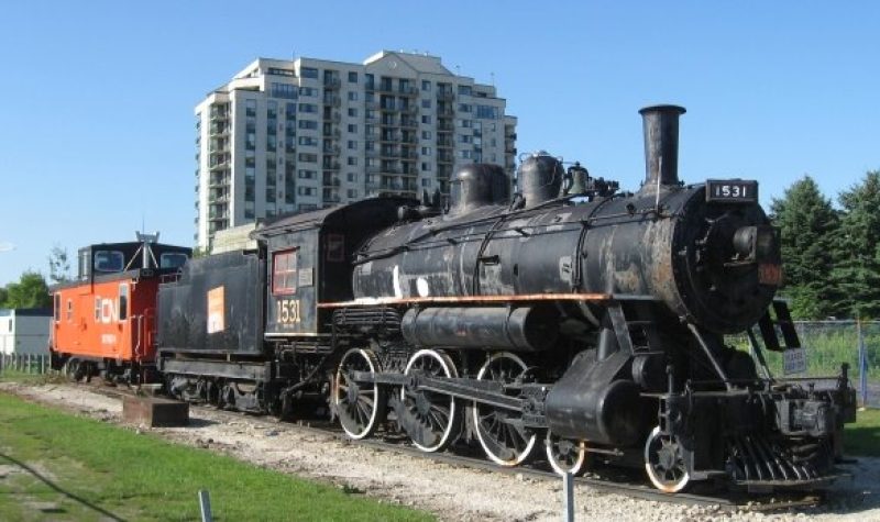 Locomotive 1531 du musée du comté de Simcoe