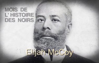 Portrait de Elijah McCoy, inventeur noir