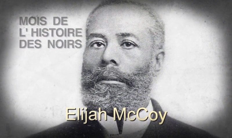 Portrait de Elijah McCoy, inventeur noir