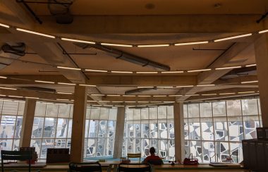 Ryerson University's Student Learning Centre prior to the COVID-19 pandemic. Co-chair of Ryerson's School of Journalism undergraduate program, Gavin Adamson, said there are plans for the faculty to return to full capacity in the winter after being at 50 per cent this fall. Photo courtesy of Omar Flores via Unsplash.