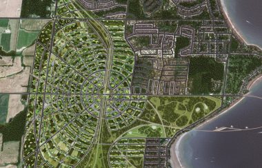 Le projet Orbit, image du développement futur de la ville d'Innisfil