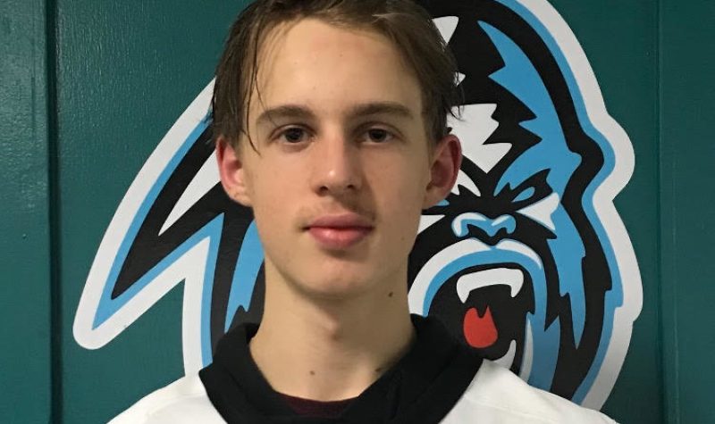 Nelson's Noah Quinn is a hockey player in the BCHL