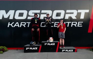 Jeune champion de Karting de Barrie On.