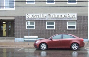 The Sackville Tribune-Post former downtown offices, which closed in 2018. Image: warktimes.com