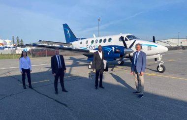 Le ministre André Lamontagne était en visite de quelques jours sur la Côte-Nord.