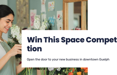 Entrepreneurs have a new opportunity to access prime retail space in downtown Guelph with the launch of the BCGW’s 'Win This Space' competition.
