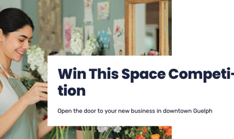 Entrepreneurs have a new opportunity to access prime retail space in downtown Guelph with the launch of the BCGW’s 'Win This Space' competition.